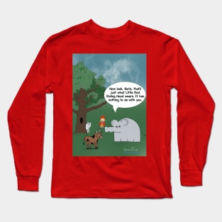 ENORMOUSLY FUNNY CARTOONS LITTLE RED RIDING HOOD Long Sleeve T-Shirt